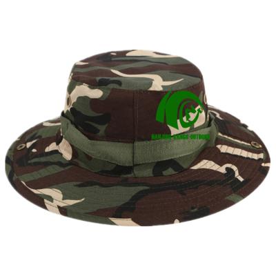 China For Outdoor Kango Customized Tactical Military Tactical Bush Jungle Boonie Hat Ripstop Army UV Protection Headwear for sale