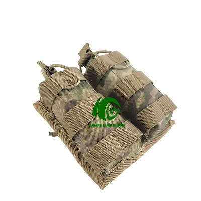 China Military Mag Bag Airsoft Pouches Molle Doubles Magazine Bag Pouch Military Activities Fastmag Tactical Nylon Pouches for sale