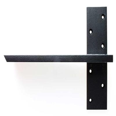 China Black Carbon Steel Powder Coated Steel Stone Hidden Granite Quartz Countertops Rack for sale