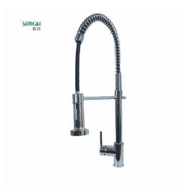 China FZ03 Kitchen Faucets Hot Selling Brass 57-59% Custom Pull Spring Metered Faucet for sale