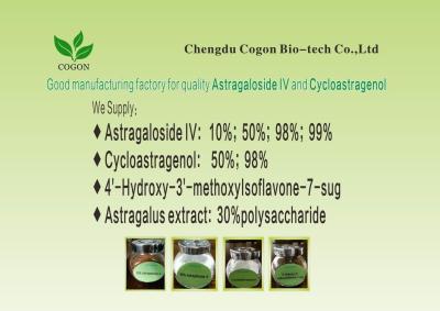 China Circulation Astragalus Membranaceus Extract 10% Astragaloside IV Brown Powder for sale