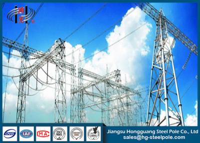 China Hot - Dip Galvanized Safe Substation Steel Structures  For 110KV Transformer Station for sale