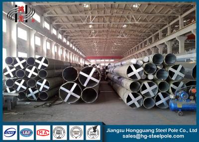 China 30m Q345 Steel Utility Poles Steel Power Poles For Electric Power Transmission And Distribution Line for sale