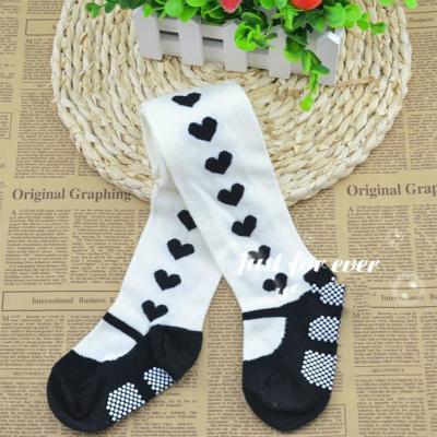 China Item Breathable Running Shoe Style With Heart Cotton Princess Dress Newborn Anti Slip Socks For Babies for sale