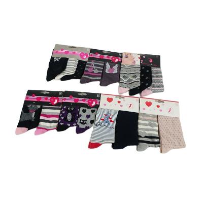 China Cute Princess Cartoon Stripe Heart Breathable Pink Jacquard Girl Cotton Socks For Kids for sale