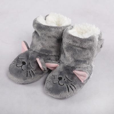 China Lightweight High Quality Baby Design 3D Animal Walking Shoes Winter Baby Slippers For Boy for sale