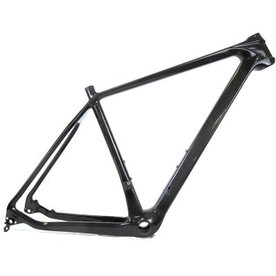 China Mountain Bikes Ready To Board Mountain Bike Carbon Fiber Frame 29 Inch Gloss Black Mtb Bike Frame 17.5inch 19inch 21inch Road Bike Carbon Frame for sale