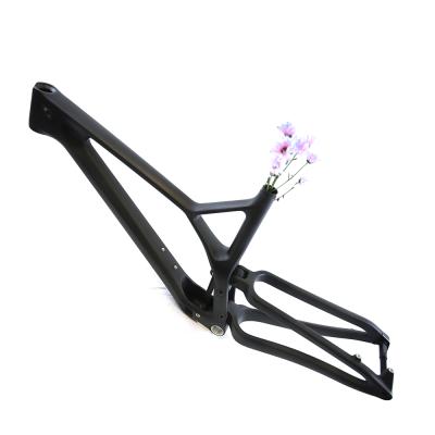 China Full Carbon Fiber Suspension Carbon Roadbike Frame Carbon Fiber Bike Frame for sale