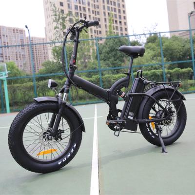 China Fat tire 500 watt electric motor bafang electrica folding ebike full aluminum alloy Emtb suspension alloy frame for sale