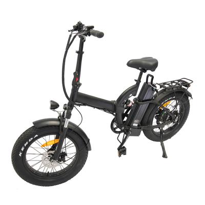 China emtb 48v 500w electric folding bike fat bicke 20*4.0 aluminum tire for adult city eletric bike for sale