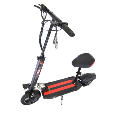 China 36V 350W Unisex Electric Scooter On Road Off Road Best Two Wheel Electric Scooter With Seat for sale