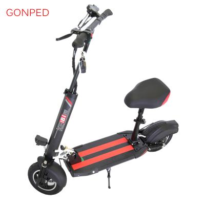 China 10 Inch Unisex Foldable High Speed ​​Powerful Brushless Single Motor Electric Scooter Eu Warehouse for sale