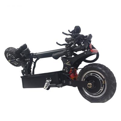 China 1000w 2000w 48v unisex offroad electric scooter 2 motor for adult running folding scooter for sale