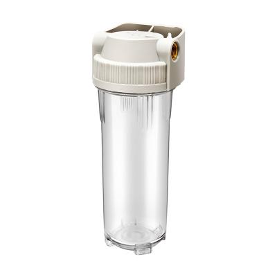 China Copper Commercial Interface Filter Water Purifier 20mm Pre-filter Bottle Transparent Drinking Water Purifier Filter for sale