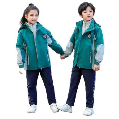 China Viable Wholesale Fashionable Colorful Printed School Fancy Logo Printing Uniform Children for sale