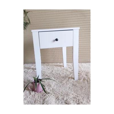 China Wholesale High Quality Modern Extendable Chandelier White Modern Bedside Table for sale