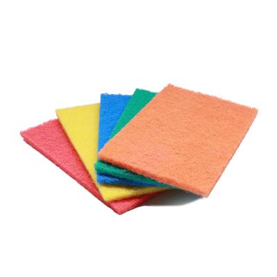 China Polyester Material Cleaning Sponges And Scrubbing Pads Viable Wholesale Scrubbing Pads for sale