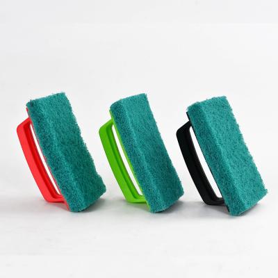 China Home and Kitchen Wall Pot Sustainable Cleaning Scrubbing Brush with Handle for sale