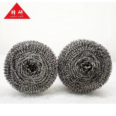 China Sustainable Steel Ball Stainless Steel Wool Sponge Scourer For Household Cleaning for sale