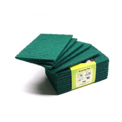 China Sustainable Wholesale Heavy Duty Cleaning Cloth Household Sponge Scouring Pad for sale