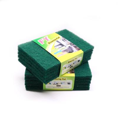 China Sustainable OEM Kitchen Dish Colorful Cleaning Scrub Scrub Pad for sale