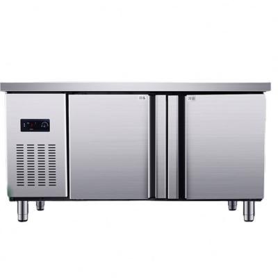 China Double door; large square cabinet refrigerator price china fresh keeping commercial freezer for sale