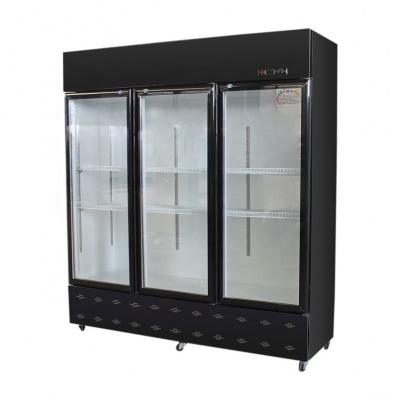 China 2020 Double-temperature Flower Glass Door Display Showcase Display Fridge Refrigerator Commercial Refrigeration Equipment for sale