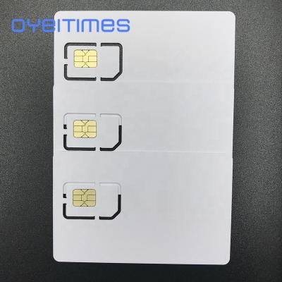 China Mobile Phone PVC 5G SA 5G NSA White 5G NR ISIM Bulk Programmable Card For Telecommunication for sale