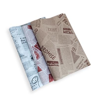 China Biodegradable Colorful Wholesale Biodegradable Packaging Custom Printed Reusable Chocolate Waxed Paper Food for sale