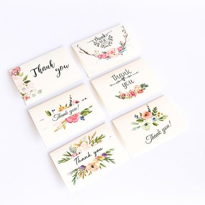 China Business Cards Thank You Printing Service High Quality Flyer Customized Brochure Thank You Cards For Small Business for sale