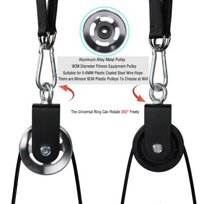 China Home Gym Fitness Pulley System Multi Functional Home Gym Training Strength Trainer Double Cable Machine for sale