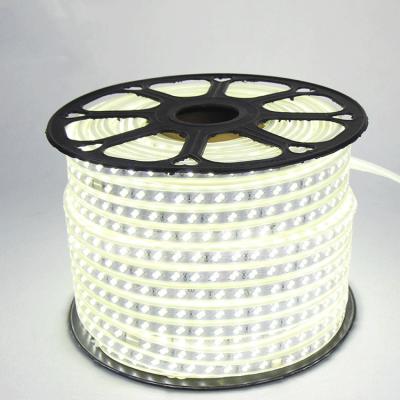 China Luces LED LANDSCAPE 220V Tira Factory Price Outdoor High Voltage Decoration IP65 RGB LED Light Strip for sale