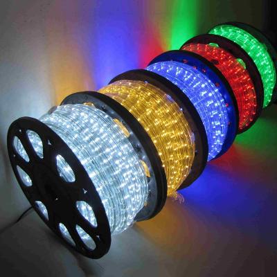 China Waterproof Colorful LANDSCAPE Christmas Lighting 220V 120V LED Rope Lights for sale