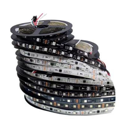 China Flexible LANDSCAPE Customization 12V LED Strip Light Color Changing 5050 LED With RF Remote for sale