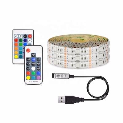 China 16 Color Selection RGB SMD5050 5v USB PC Dreamy Color Screen Set LED Strip Light Backlight Led Strip Factory for sale