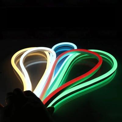 China DC24V RGB 16 Color Selection Silicone Neon Cover Led Strip Light Waterproof Decoration Lights For Events for sale