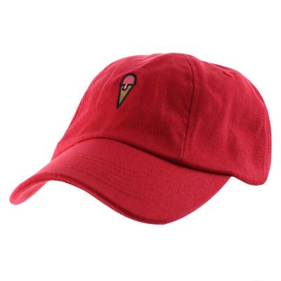 China JOINT Factory Daijun Embroidery Girl Fashion Metal Buckle Baseball Cap 2d Hat for sale