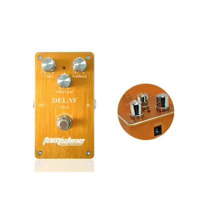 China Minimize tone loss and get more control from your pedal. High Quality ADL-1 Aroma Delay Electric Guitar Effect Pedal Aluminum Alloy Housing Genuine Bypass Guitar Parts for sale