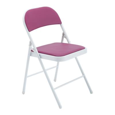 China Good Quality Stackable Garden Chairs Party Used Folding Chair For Outdoor Events Folding Bulk Camping Chair With Metal Legs for sale