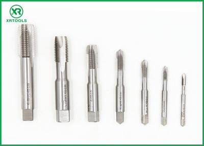 China 2 Flat Ends Straight Flute Tap , Fully Ground Straight Pipe Tap ISO529 Standard for sale