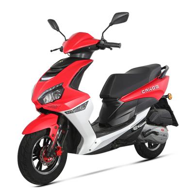 China Cheap Single Cylinder Four Stroke Gas Scooter Moped Motorcycle With EEC, EPA, DOT 100/60-12 100/60-12 for sale