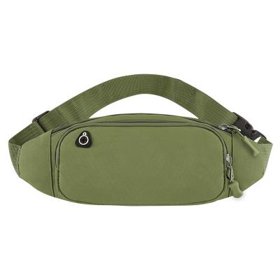 China Water proof Waist Bag with Headphone Hold Waterproof Oxford cloth Fanny Pack Sport New Fashion Chest Bag for sale