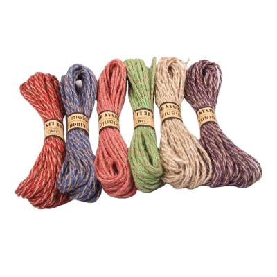 China Christmas Decoration Plant 6 Colors Paper Cord Ready To Ship In Raffia Stock Ribbon For Gift Wrapping for sale