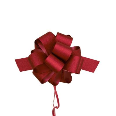 China Luster Ribbons Flowers Pull Bows for Gift Wrapping Christmas Wedding Party Decoration Pullbows for sale