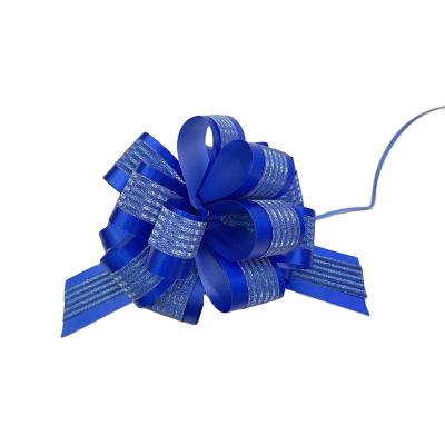 China Luster Gift Ribbon Birthday Party Decoration Pull Bow Ribbon DIY Wrapping Flower for sale