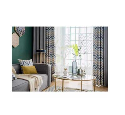 China Constantly Popular Luxurious Luxury And High Quality Memory Living Room Window Curtains Custom Jaquard Fabric For Curtain for sale