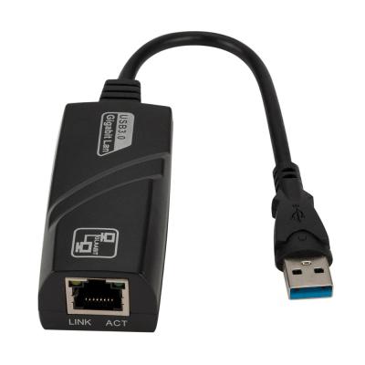 China Wholesale 10/100/1000Mbps USB LAN RJ45 Network Card Network USB3.0 LAN to RJ45 Gigabit Computer Laptop USB Ethernet Network Card Adapter for sale