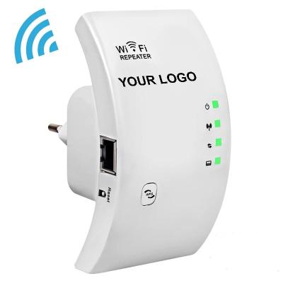 China Indoor wireless signal booster wifi repeater for home office signal booster amplifier Versterker 300Mbps wifi wireless supplement for sale