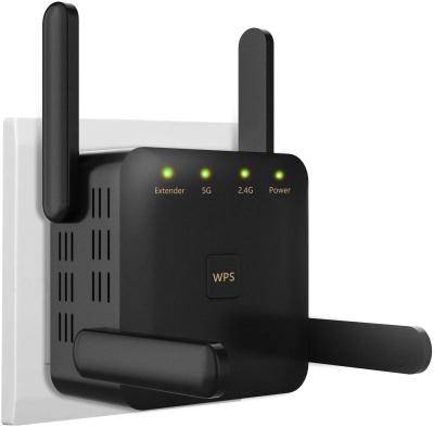 China 5G Wifi Signal Amplifier Booster 1200Mbps Indoor Wireless Routers Mini Wi fi Routers Long Range Wi-Fi Repeater for sale