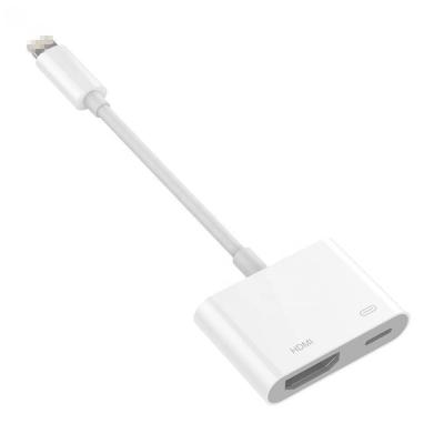 China Multiple USB-C Connects Support Lightning To HDTV Adapter 1080P HD Digital AV Adapter Converter For iPhone iPad USB Driver Flash Card Reader Lightning HD Cable for sale